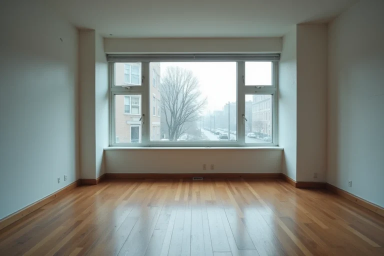Appartement vide sans mobilier ni occupant au 1er janvier, preuves d'absence d'occupant dans un logement